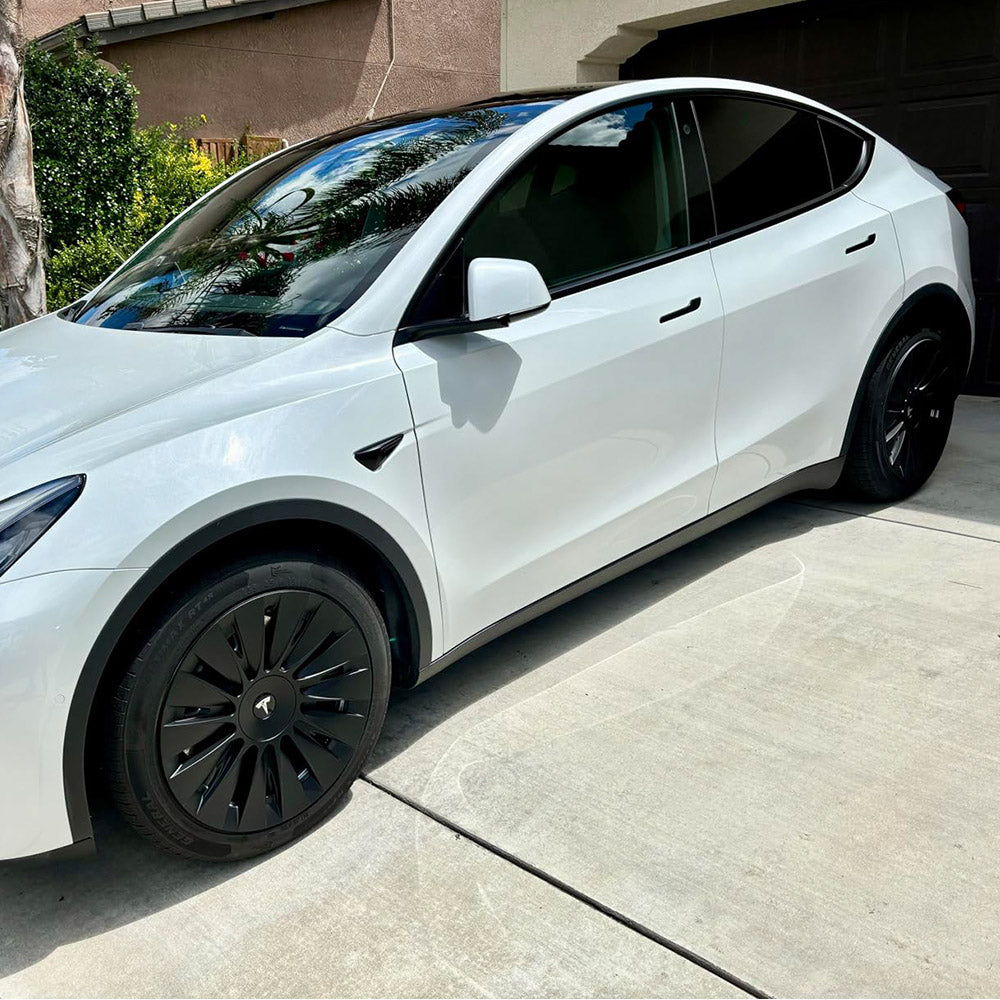 tesla model y induction wheel covers