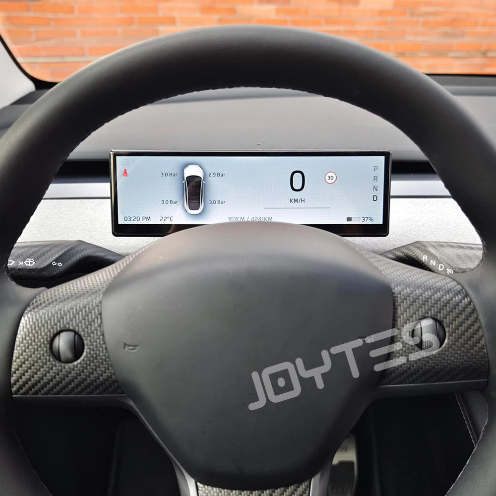 tesla instrument cluster display