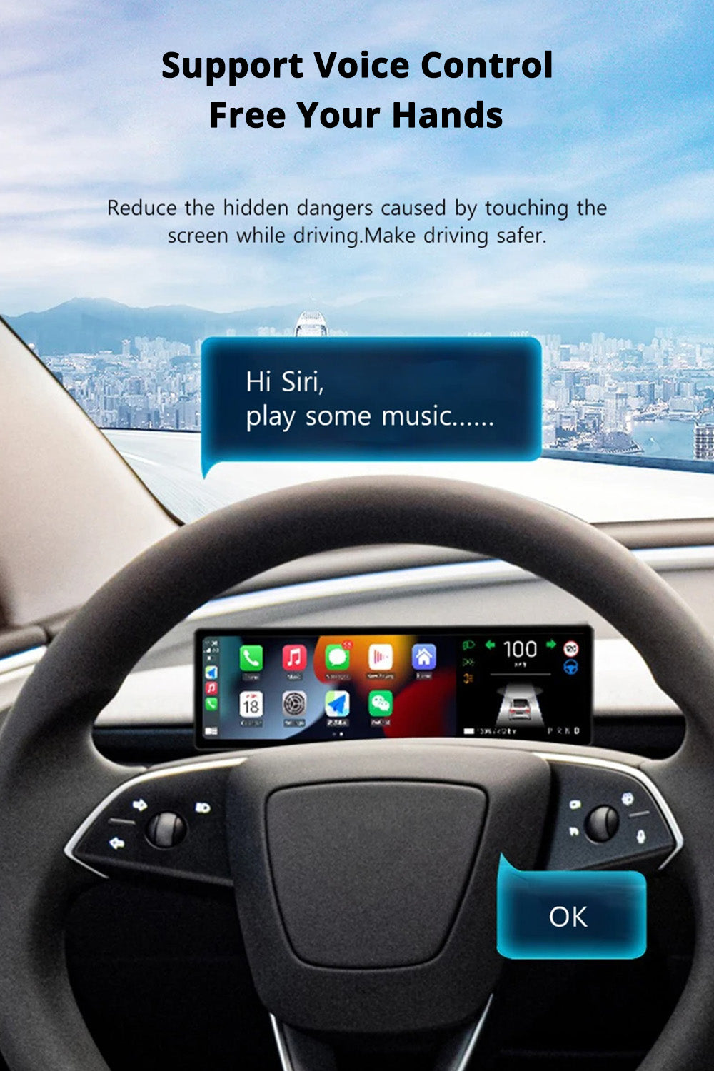 tesla model y dashboard screen