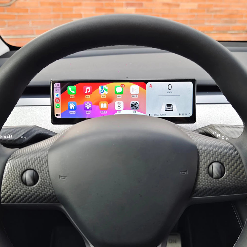 tesla instrument cluster