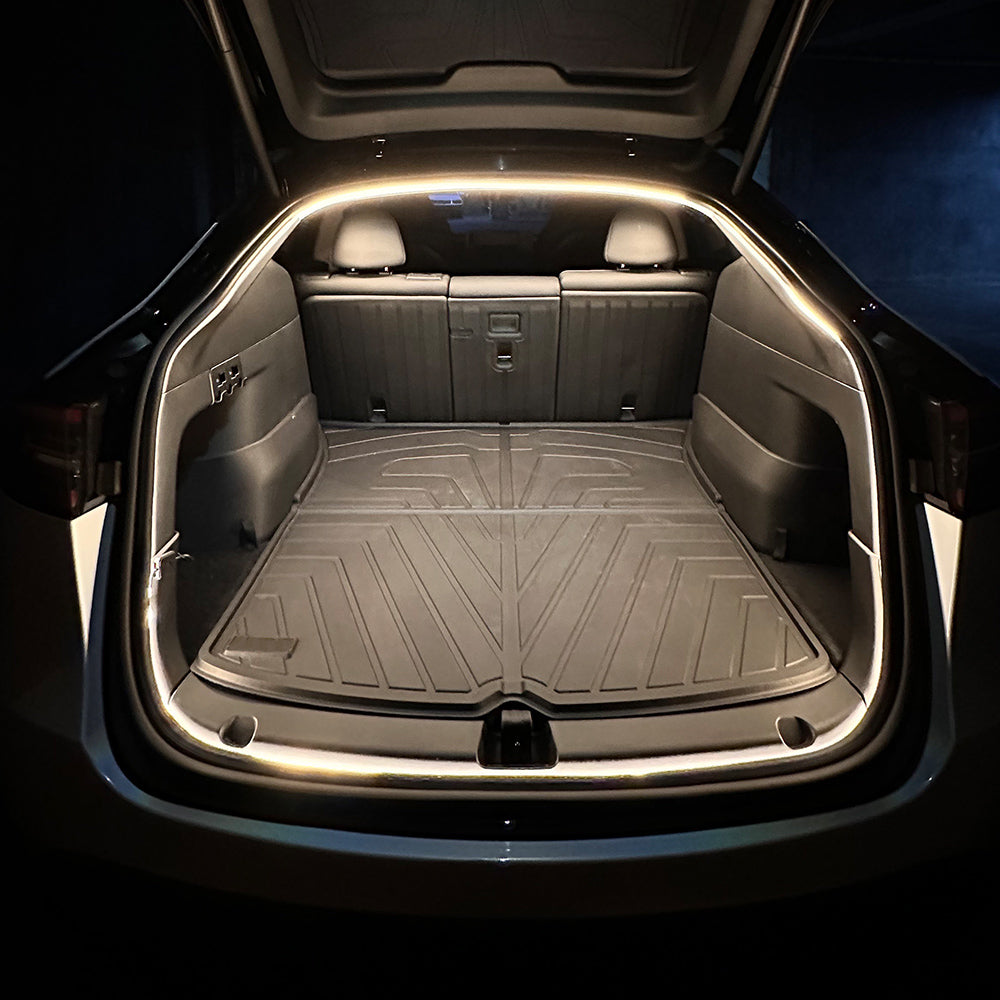 Tesla Model Y Trunk LED Light Strip (2020–2025+) | Intelligent Cargo Lighting