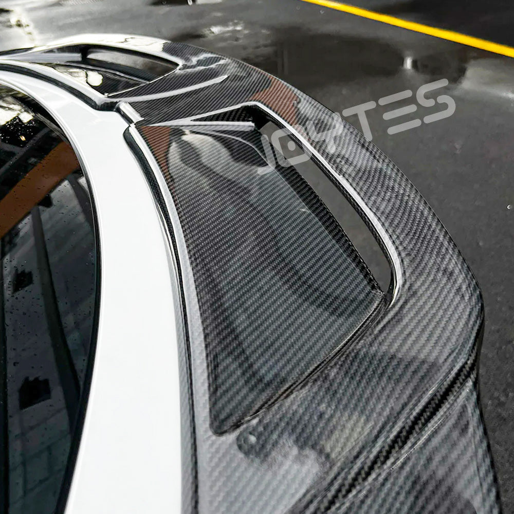 tesla model y spoiler gloss black