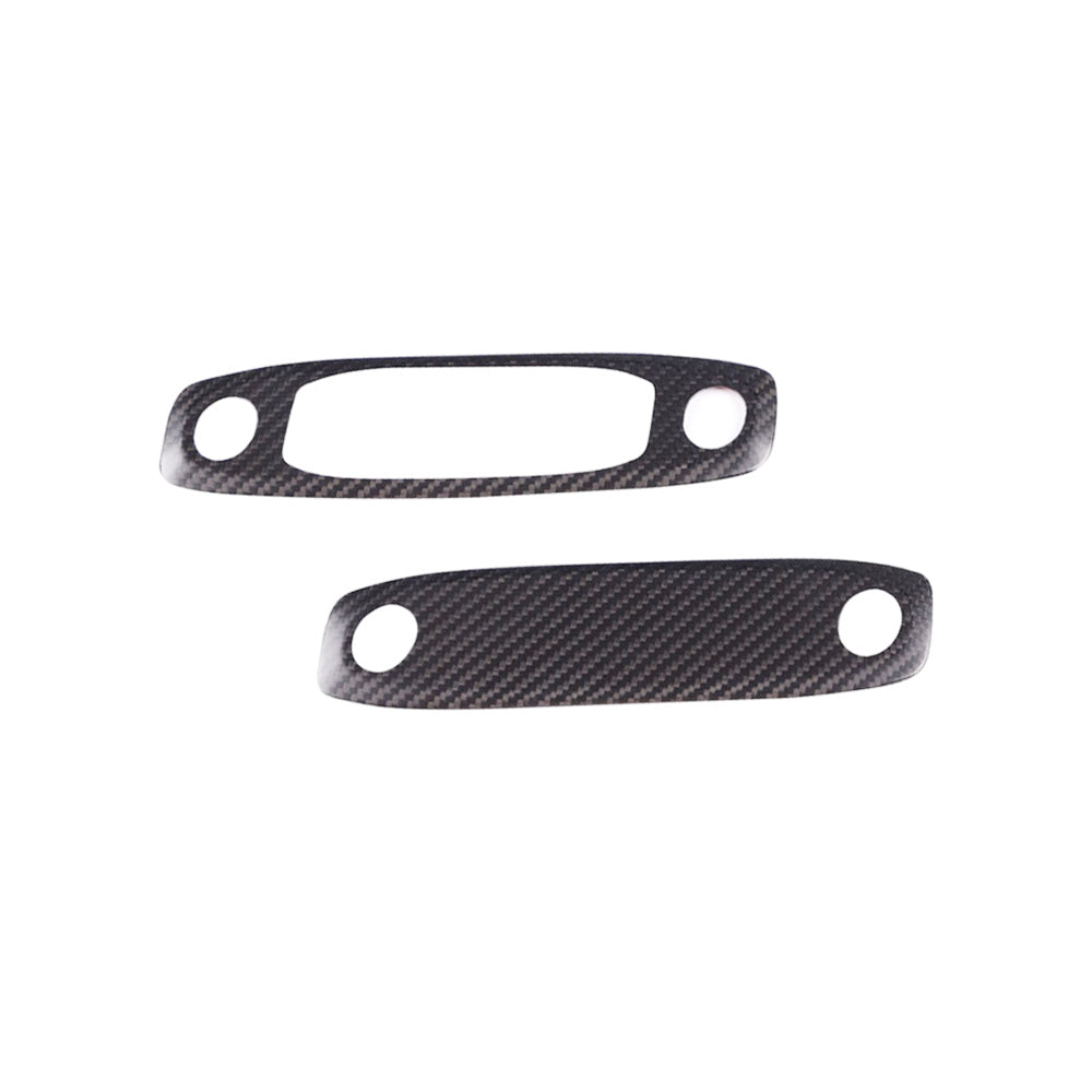 tesla model 3 carbon fiber reading light frame trim sticker