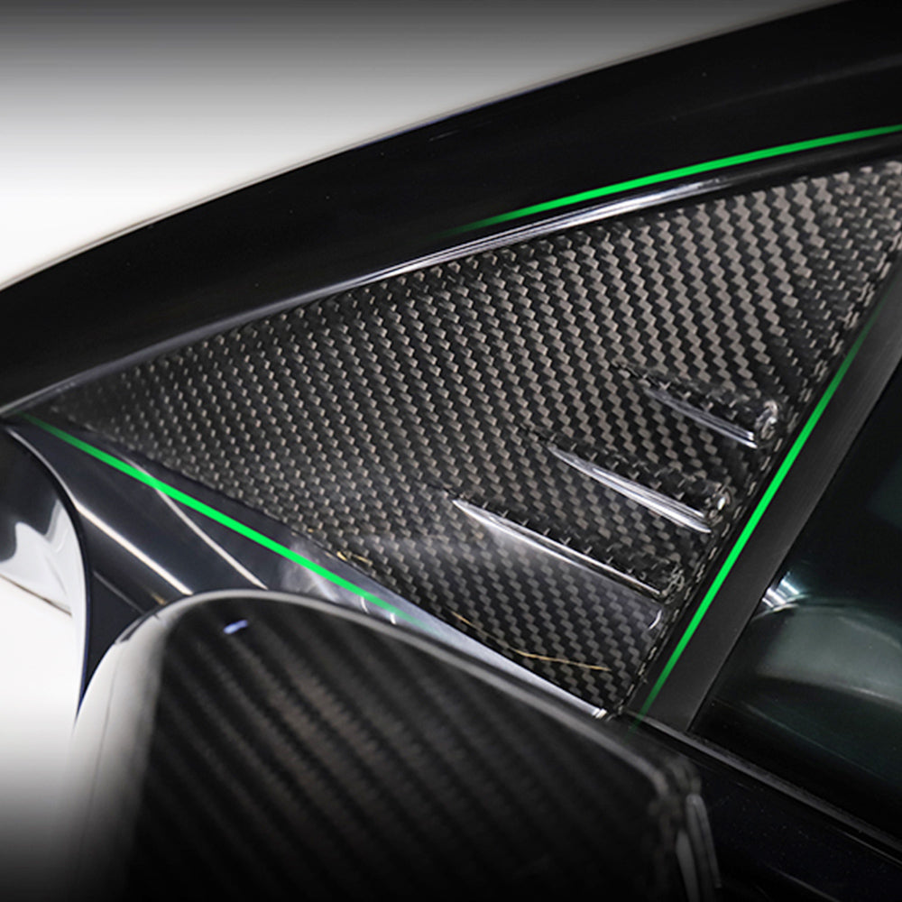 tesla model y carbon fiber accessories
