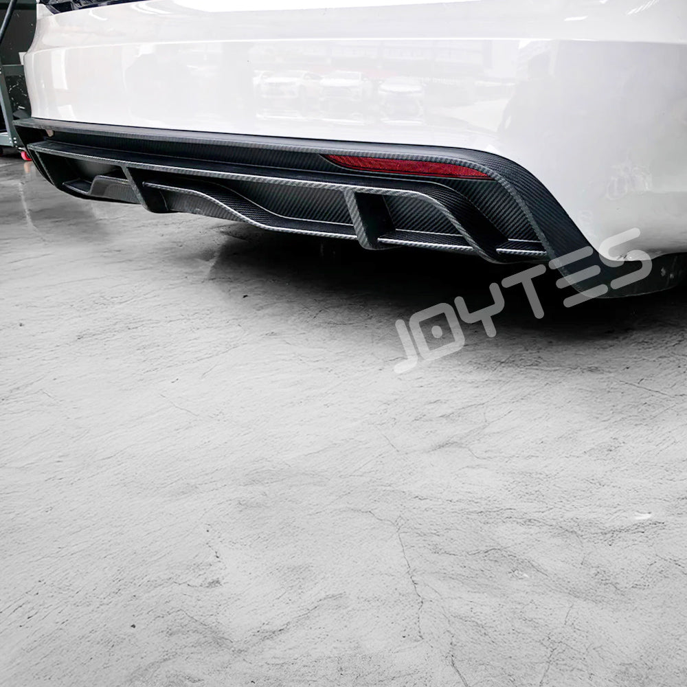carbon fiber tesla diffuser
