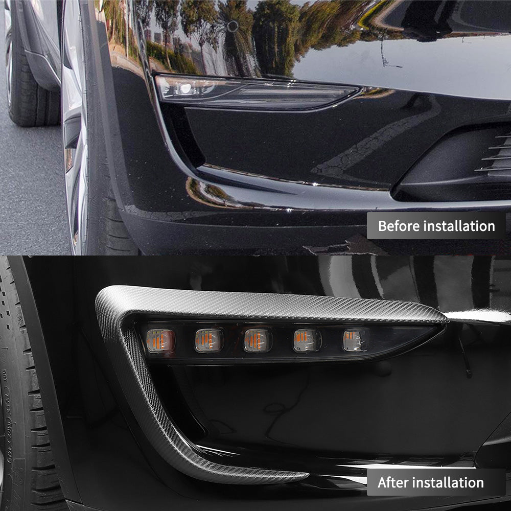tesla model 3 carbon fiber accessories