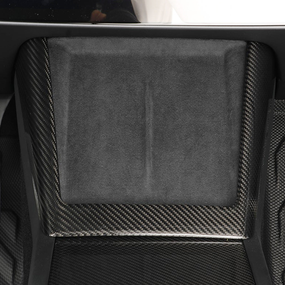 model 3 highland carbon fiber charging pad cover