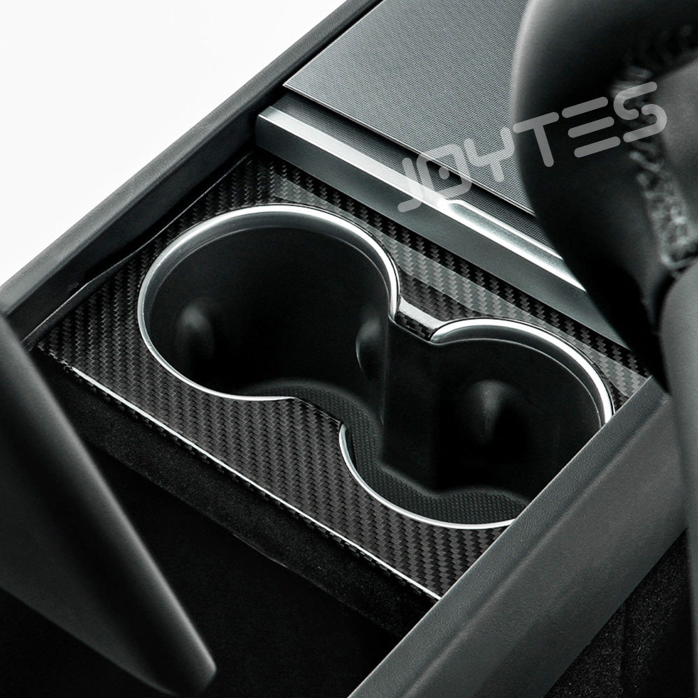 tesla model y carbon fiber center console
