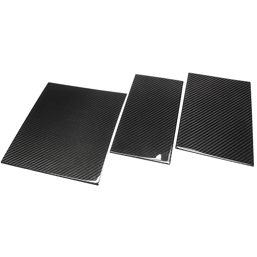 tesla carbon fiber center console
