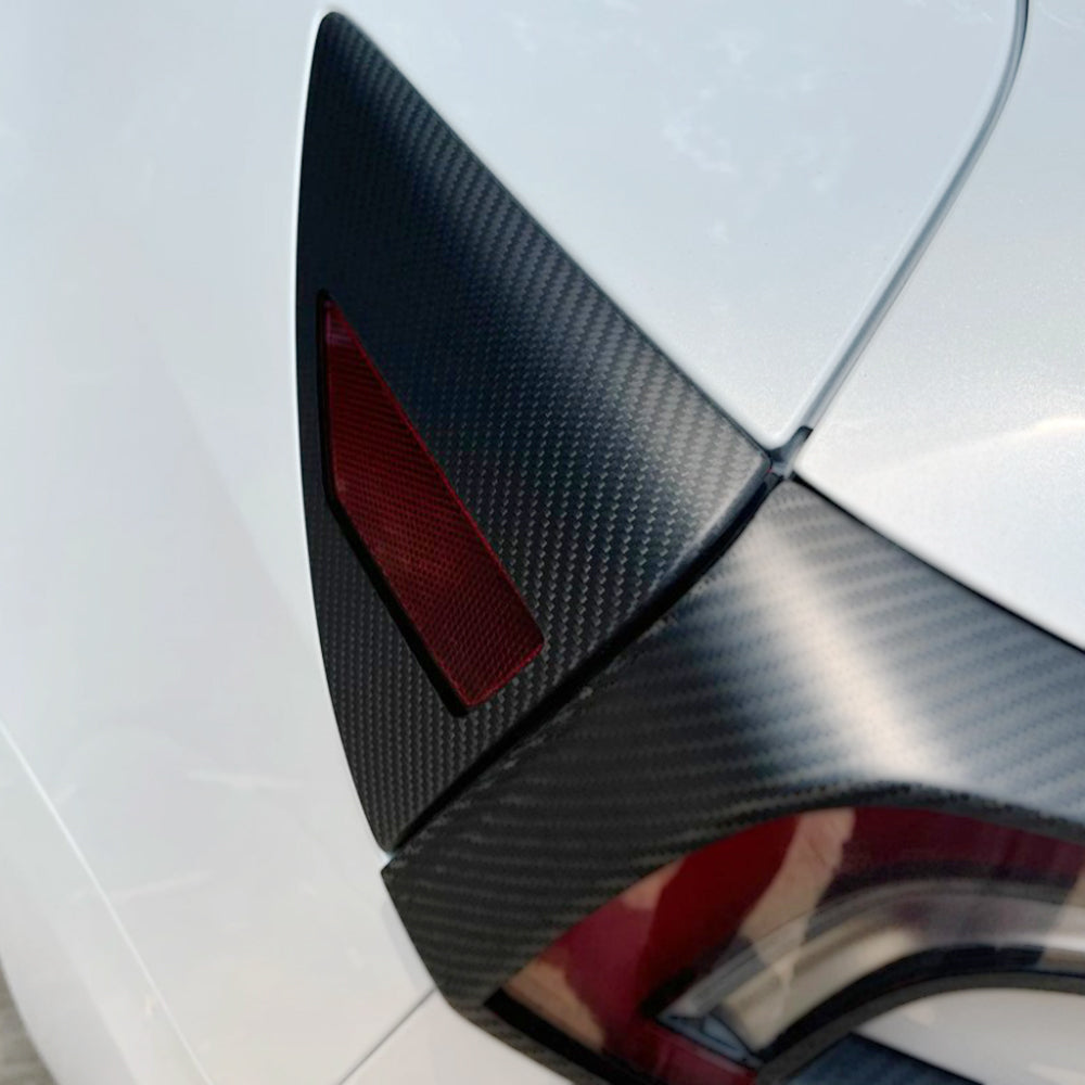 tesla model y carbon fiber accessories
