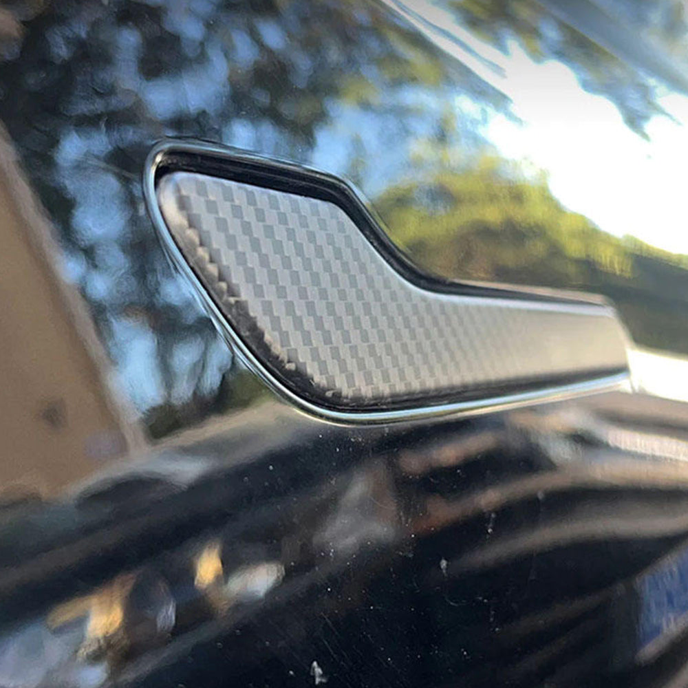 tesla door handle stickers
