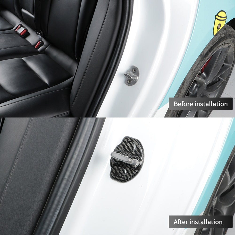 tesla door lock cover
