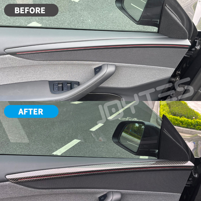 tesla model y juniper carbon fiber