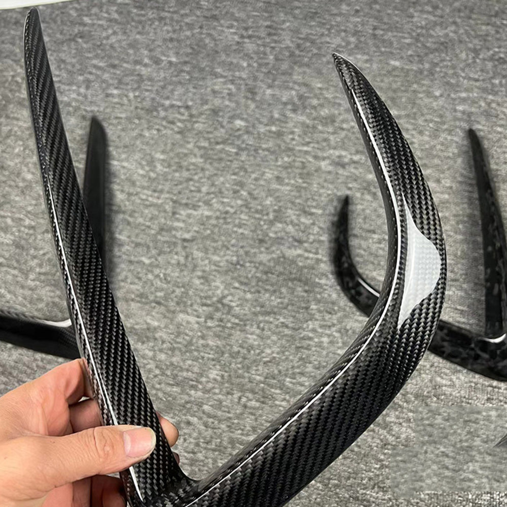 tesla model s carbon fiber trim