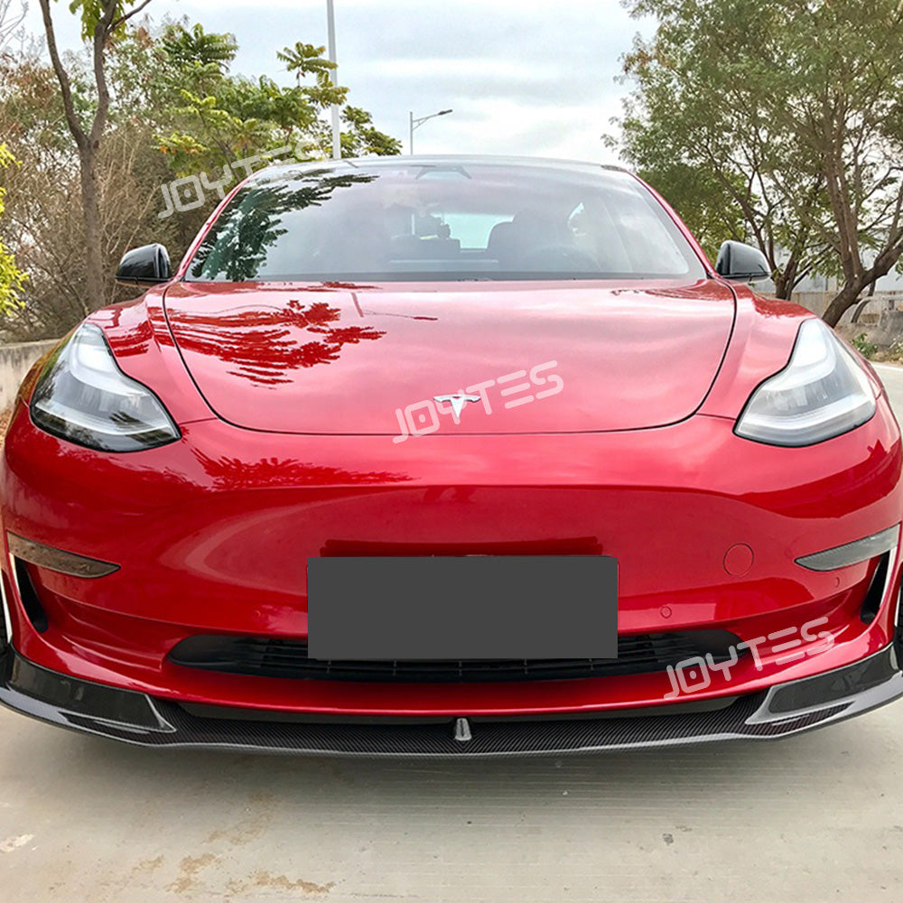 tesla model 3 front bumper upgrade