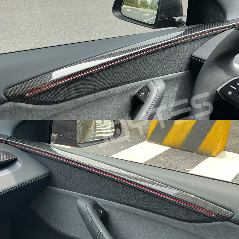 tesla new model y juniper door trim