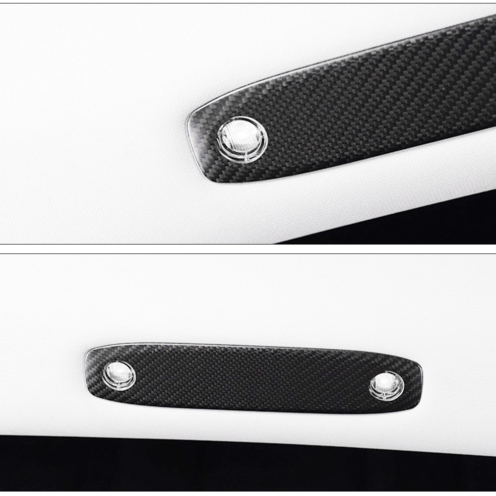 tesla model y carbon fiber trim
