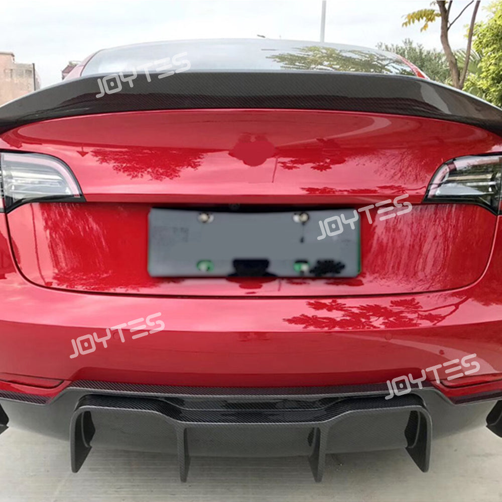 tesla model 3 rear diffuser