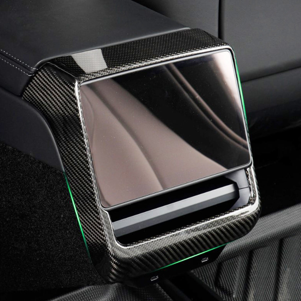 tesla carbon fiber interior