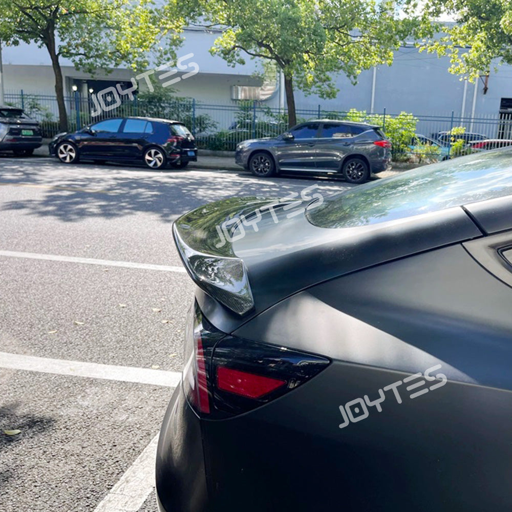 tesla real carbon fiber spoiler