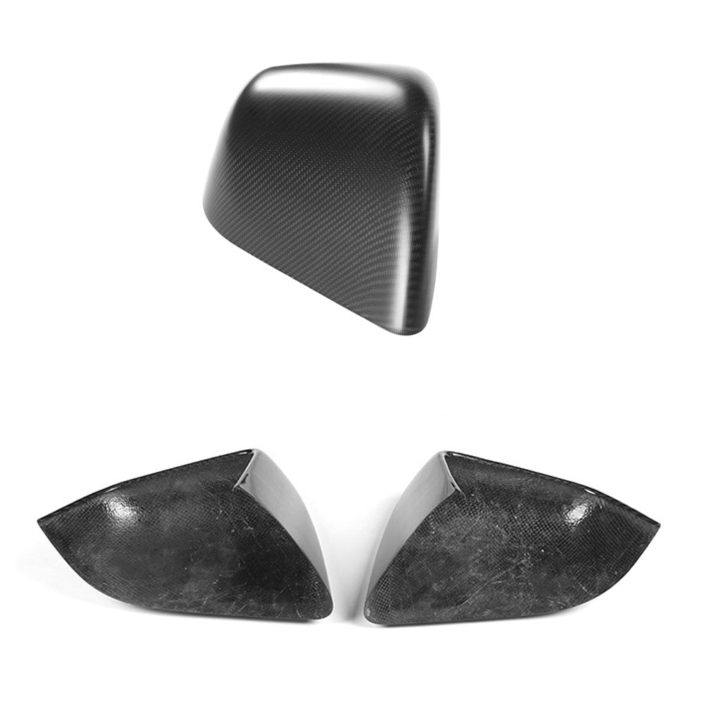 model y carbon fiber mirror caps