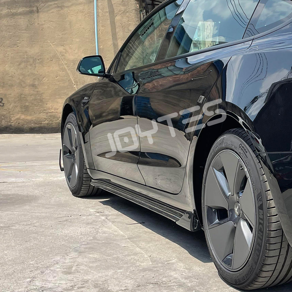 tesla model 3 side skirt replacement