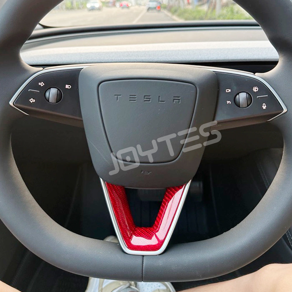tesla model 3 highland steering wheel cover