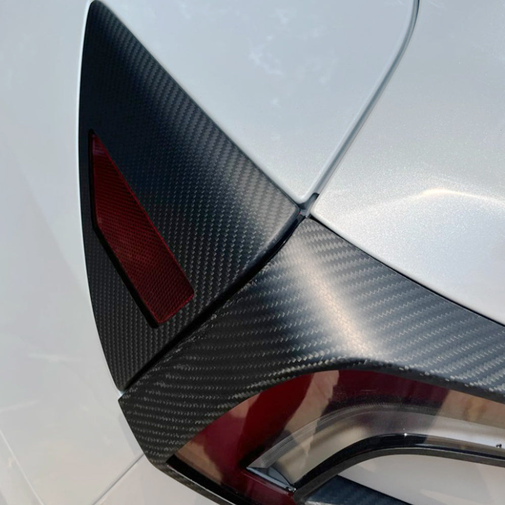 tesla model 3 rear tail light frame cover