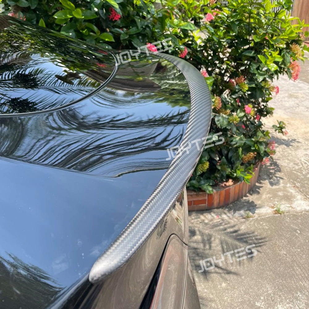 carbon fiber spoiler for tesla