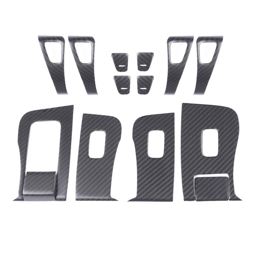 tesla model y carbon fiber trim