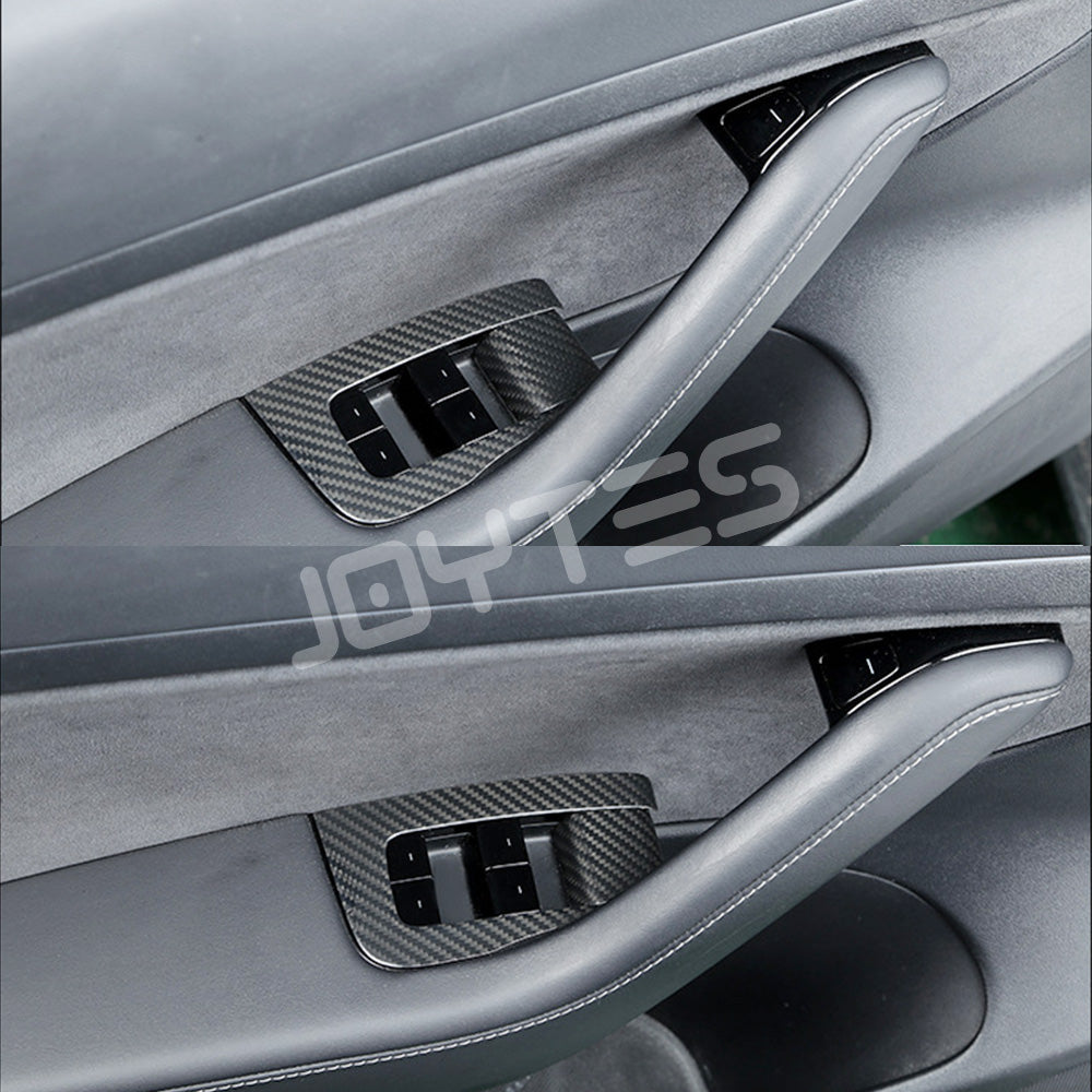 tesla model 3 carbon fiber interior trim