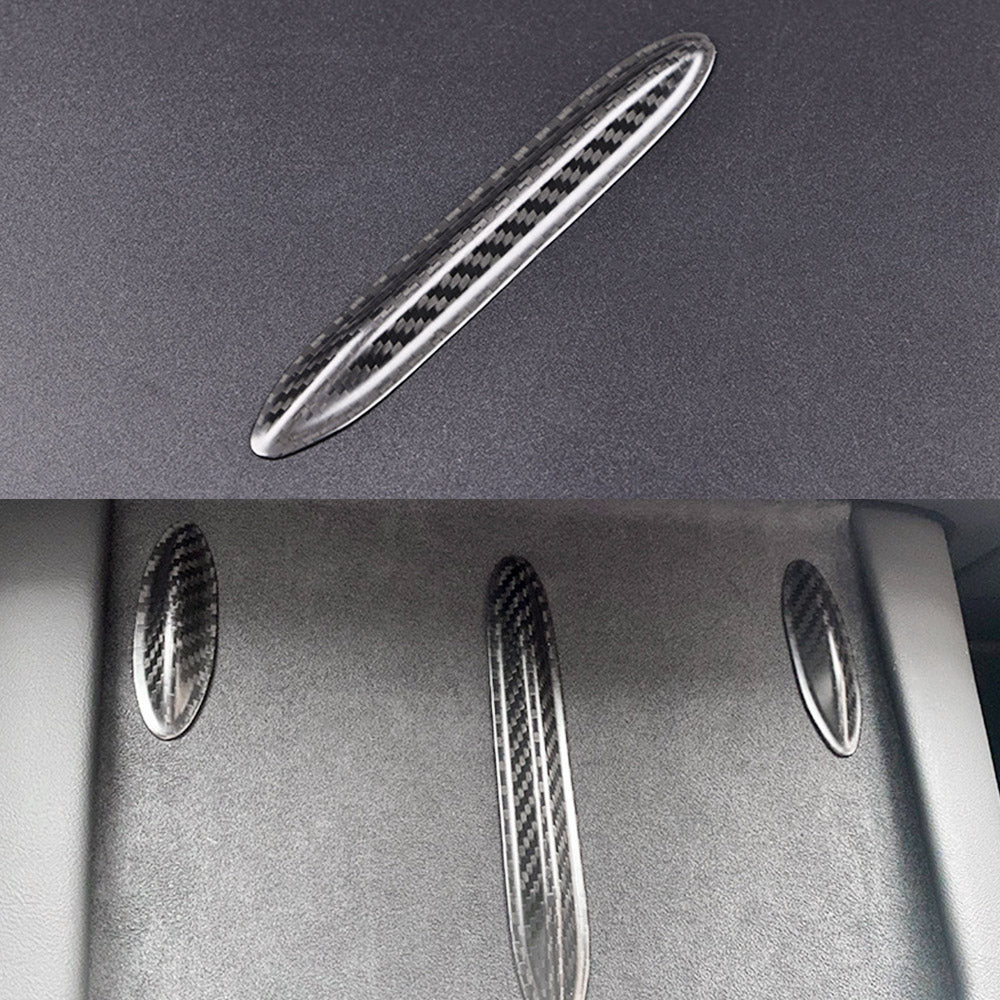 tesla carbon fiber interior trim