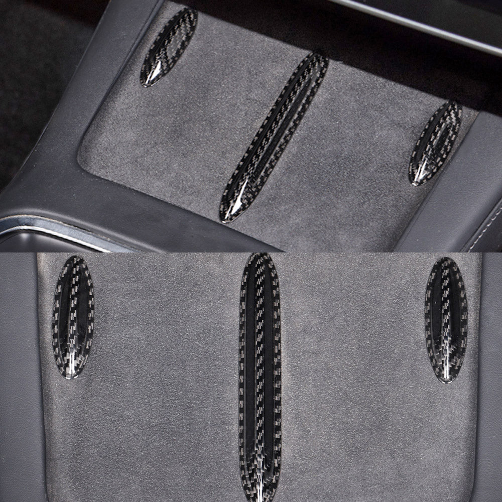 tesla model y carbon fiber interior trim
