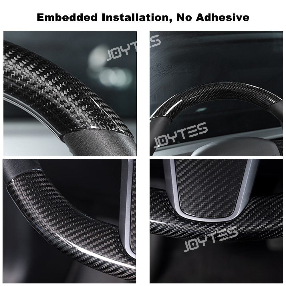 steering wheel carbon fiber wrap