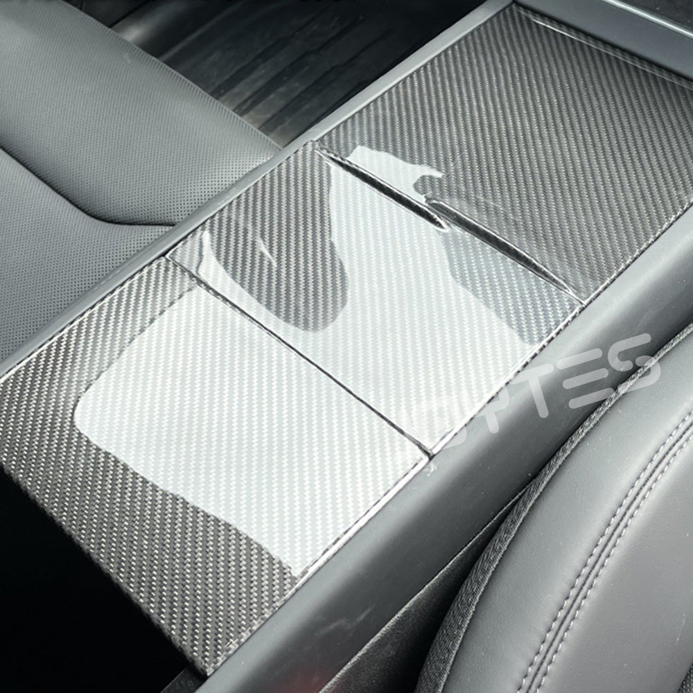 tesla center console wrap