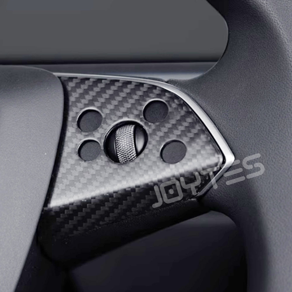 tesla steering wheel horn cover