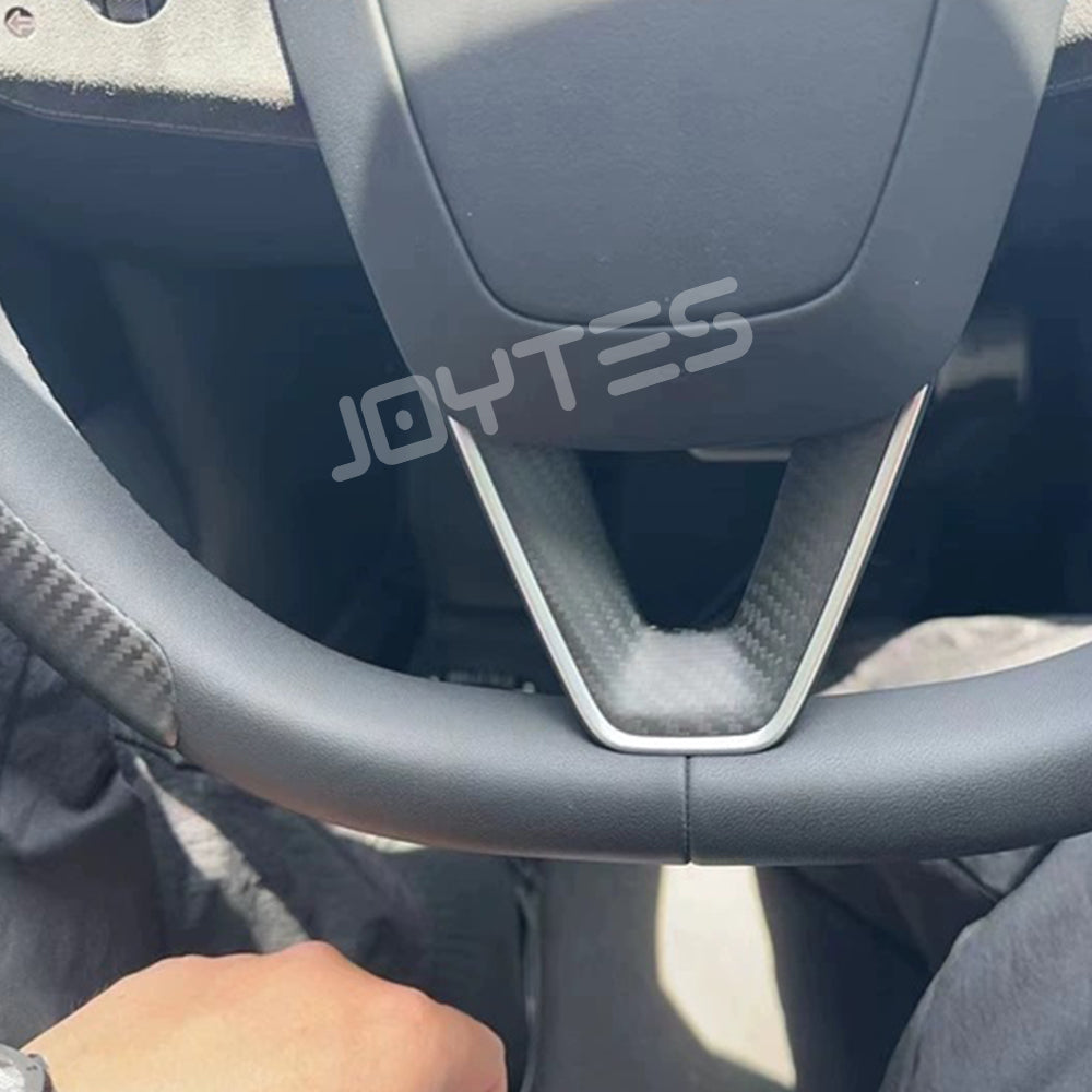 tesla steering wheel center cover