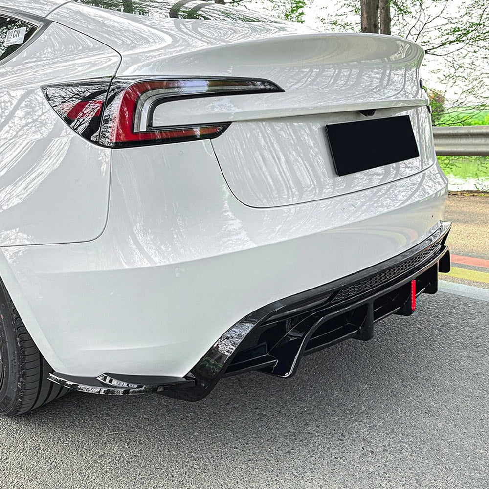 tesla model 3 rear diffuser