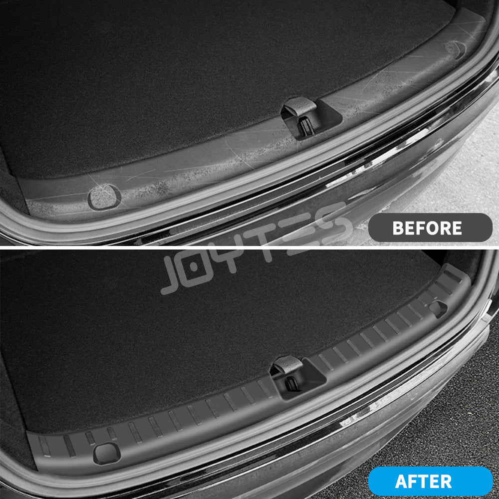 tesla model y trunk sill plate protector