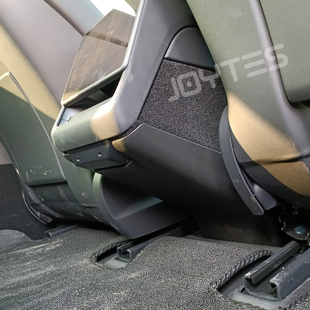 rear center console anti kick protector for tesla model y juniper