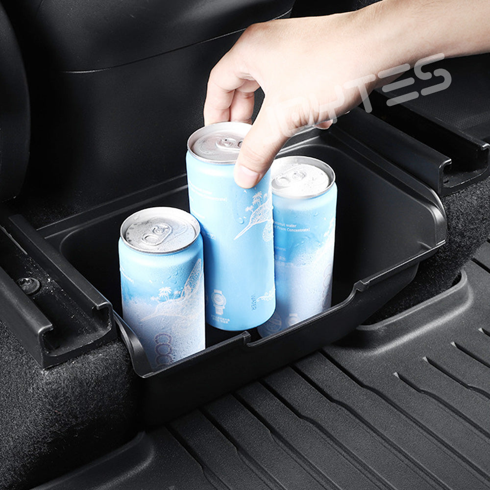 tesla model y trash bin