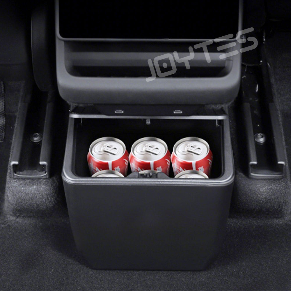 tesla model y garbage can