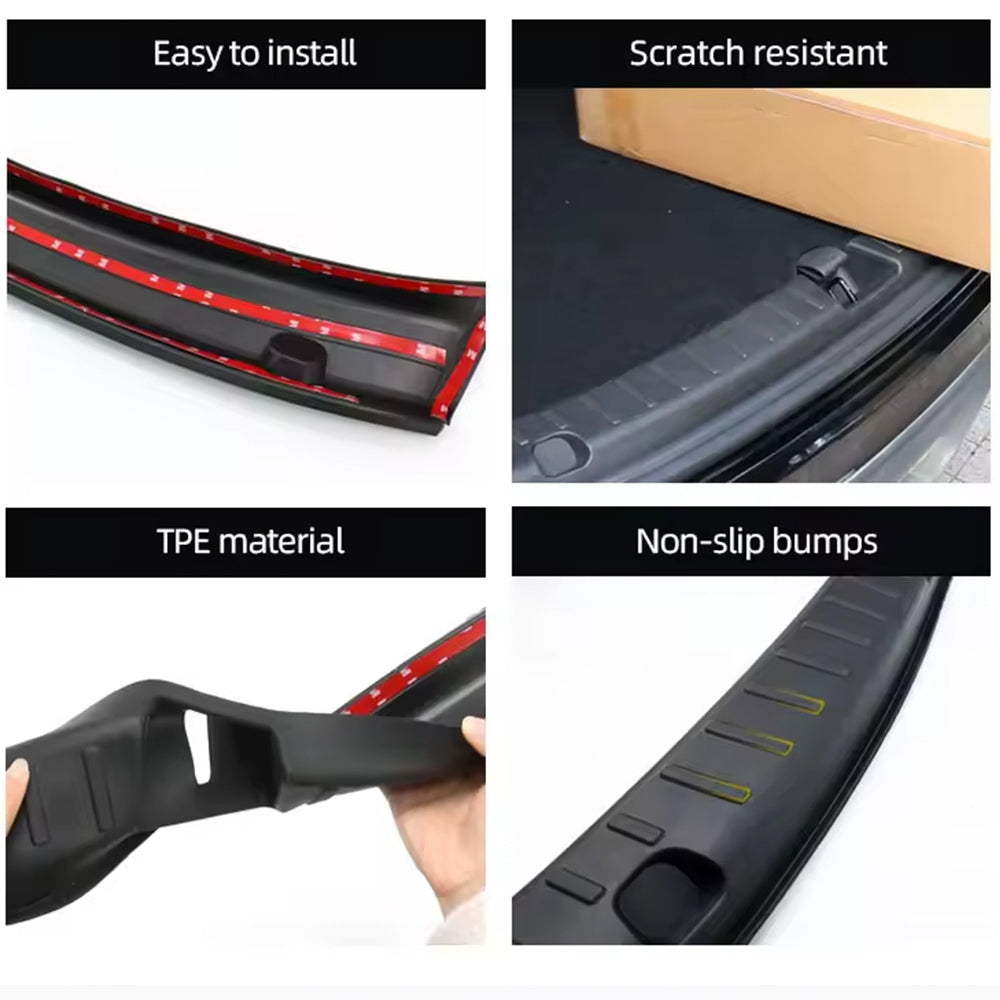 model y trunk sill protector