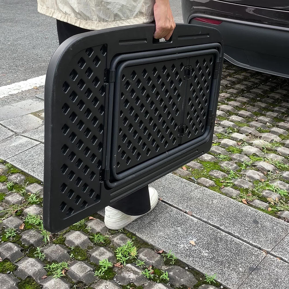 tesla trunk table