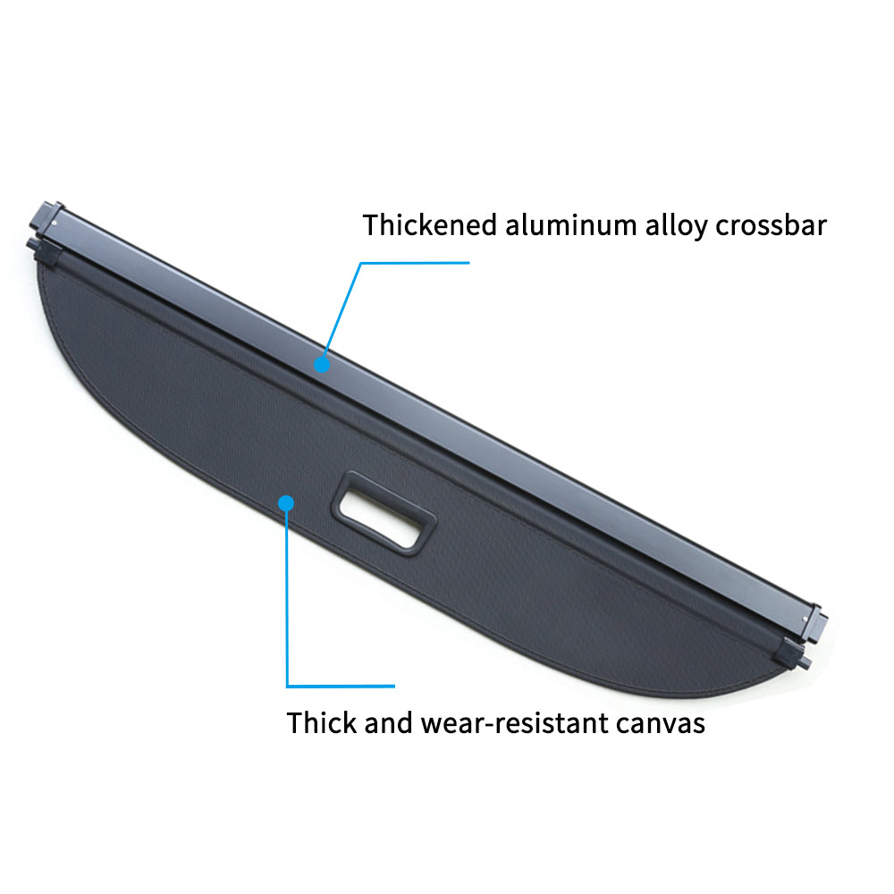 tesla model y juniper trunk retractable cargo privacy cover