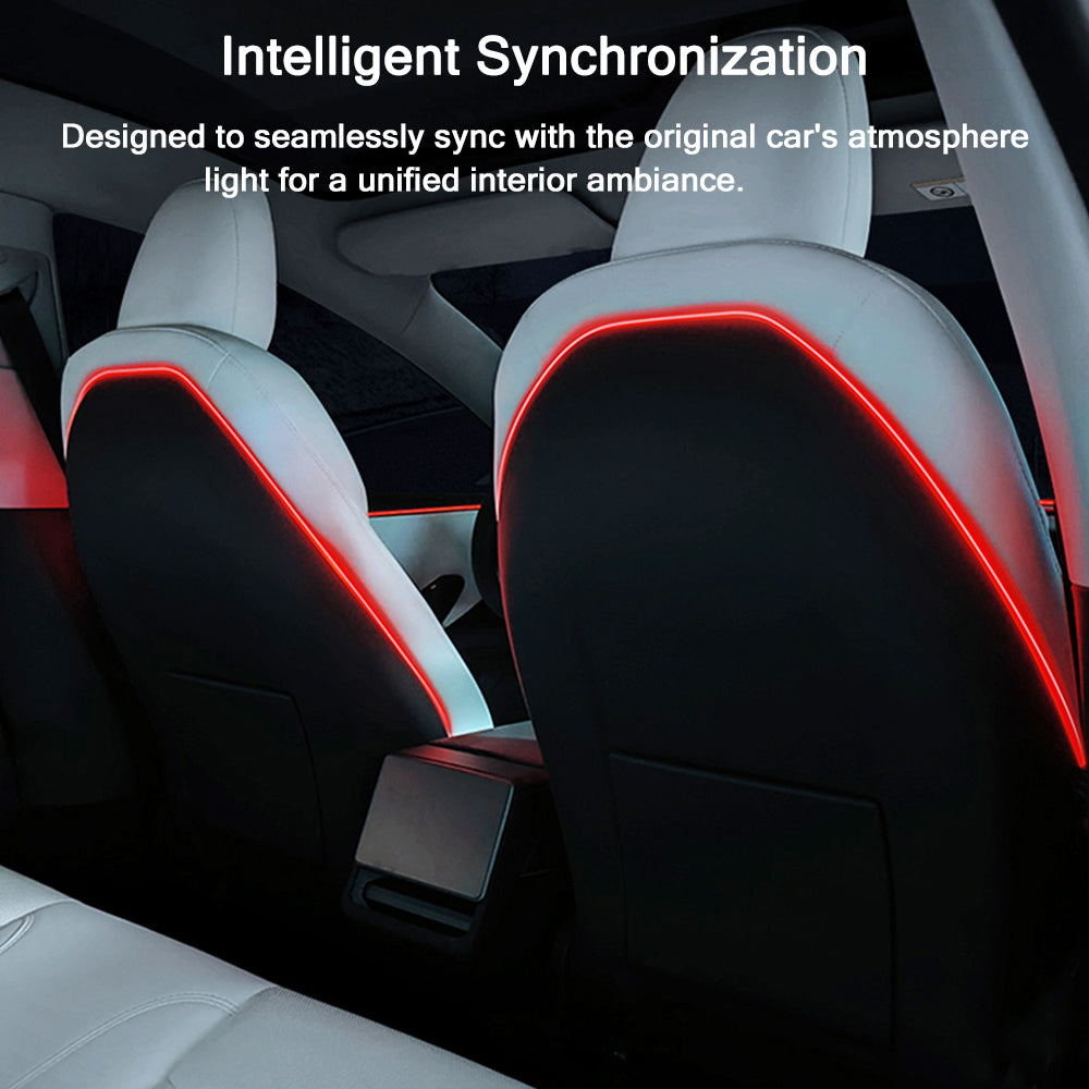tesla interior ambient lighting