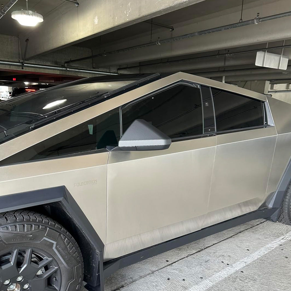 cybertruck side mirror caps