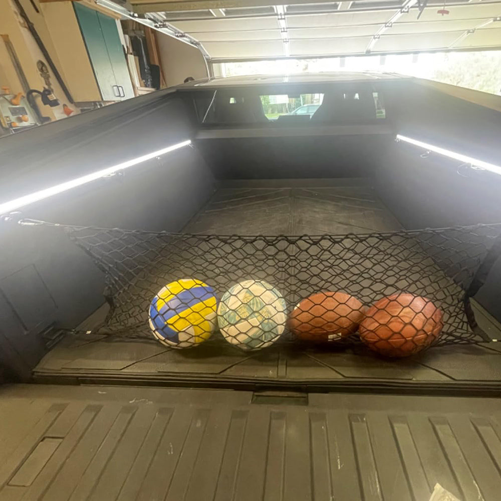 crash-tested cybertruck bed retention net
