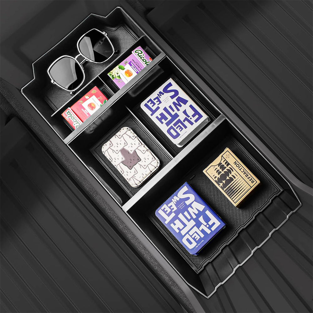 cybertruck center floor organizer