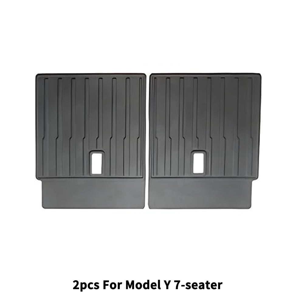 eco-friendly seat back covers for model y rear seats